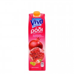  VIVA FRESH - 100% ΦΥΣΙΚΟΣ ΧΥΜΟΣ ΡΟΔΙ , ΣΤΑΦΥΛΙ & ΦΡΑΟΥΛΑ 1Lt