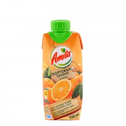 Amita - 100% ΦΥΣΙΚΟΣ ΧΥΜΟΣ ΠΟΡΤΟΚΑΛΙ 330ml