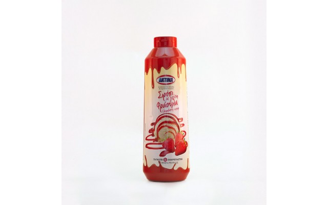 Σιρόπι Ζαχαροπλαστικής Φράουλα - Ακτίνα 1.2kg