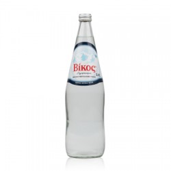 Φυσικό Μεταλλικό Νερό "Βίκος" σε Γυάλινή φιάλη 1,0 L